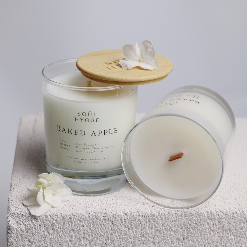 Свеча BAKED APPLE (деревянный фитиль) Свеча BAKED APPLE (деревянный фитиль)