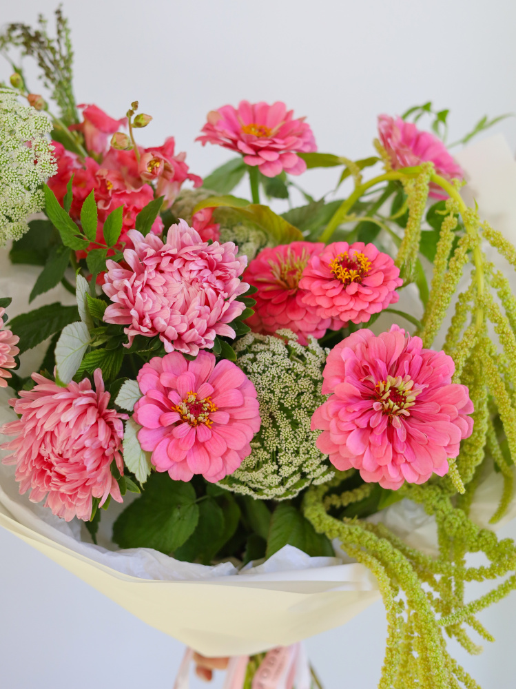 БУКЕТ ИЗ ФЕРМЕРСКИХ ЦВЕТОВ